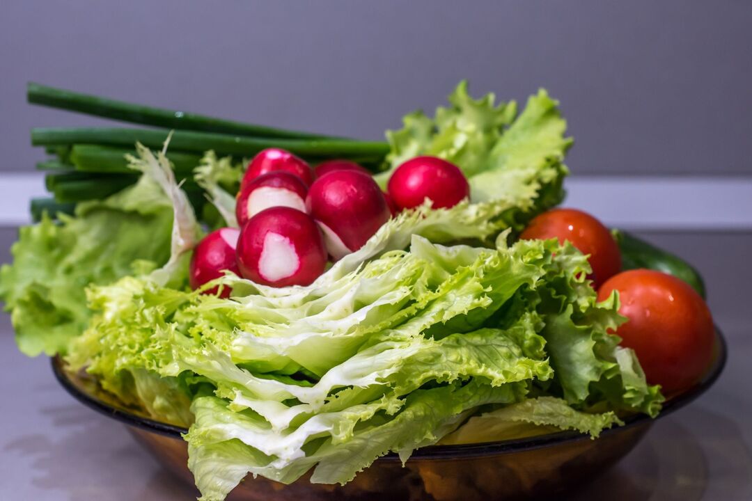 verdure nella dieta preferita